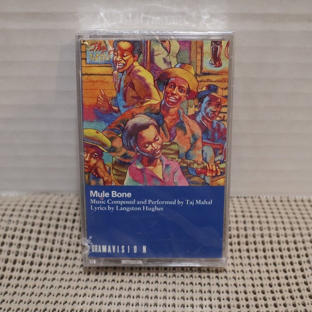 Taj Mahal - Mule Bone Cassette 1991 Gramavision Langston Hughes Lyrics NEW